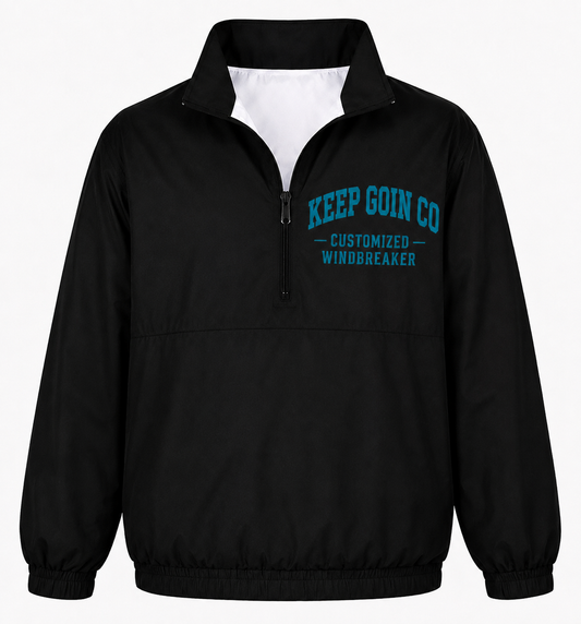 customized windbreaker